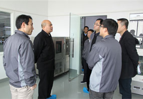 南城區(qū)科技辦到我司調(diào)研