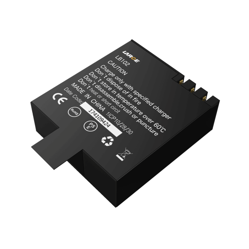 3.7V 1000mAh 982830 聚合物鋰電池 運(yùn)動(dòng)相機(jī)電池，鈷酸鋰材料