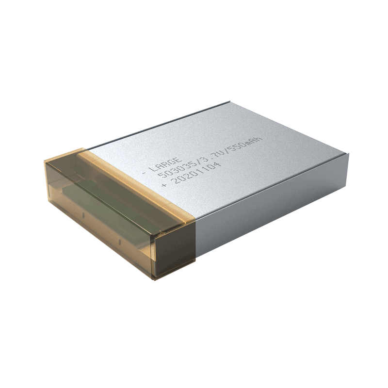 3.7V 550mAh 醫(yī)療輔助裝置模塊 聚合物鋰電池，鈷酸鋰材料